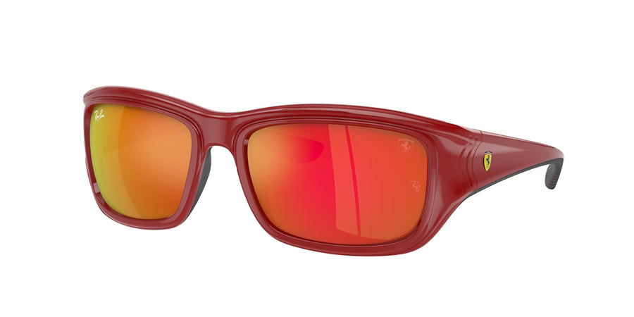 2 Lentes de repuesto para Ray-Ban RB4405M Rojo Espejo medida 59