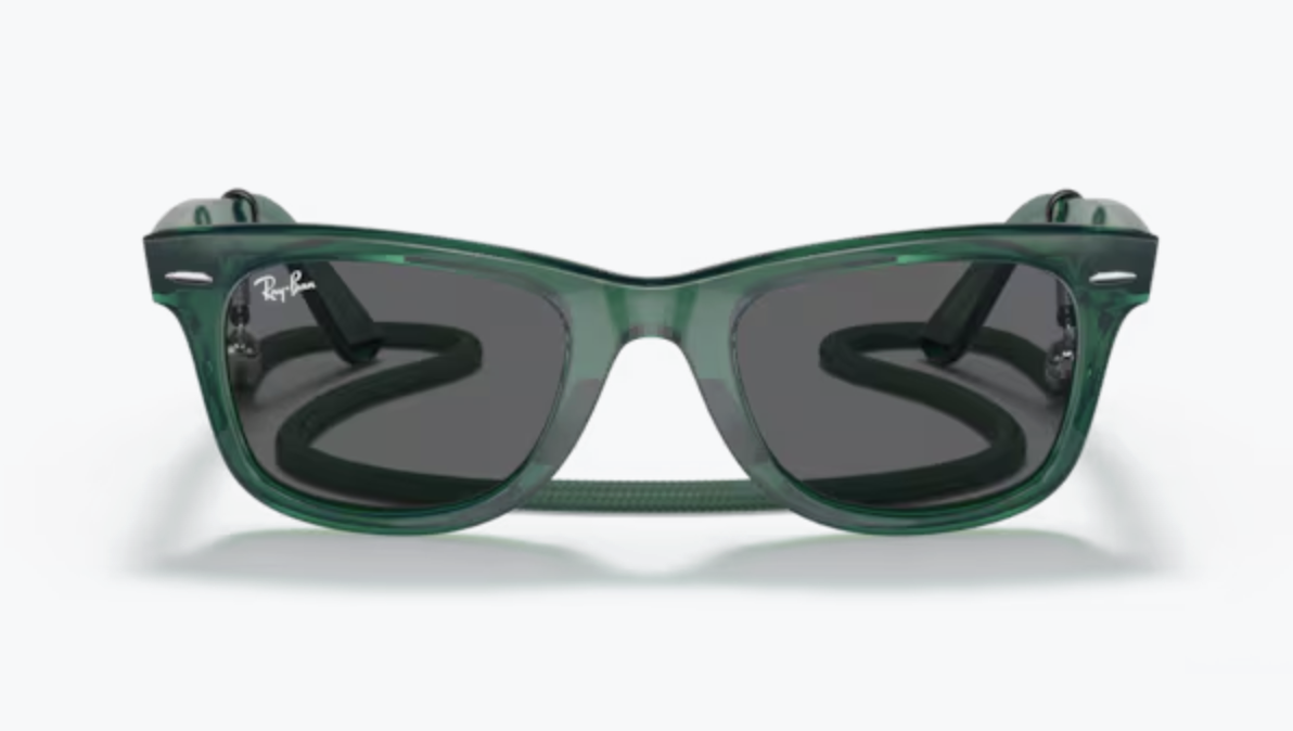2 Lentes de repuesto para Ray-Ban RB2140 WAYFARER Gris Oscuro medida 50