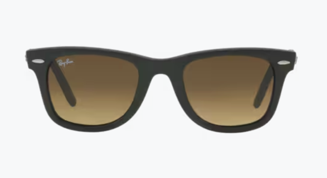 2 Lentes de repuesto para Ray-Ban RB2140 WAYFARER Cafe Degrade medida 50