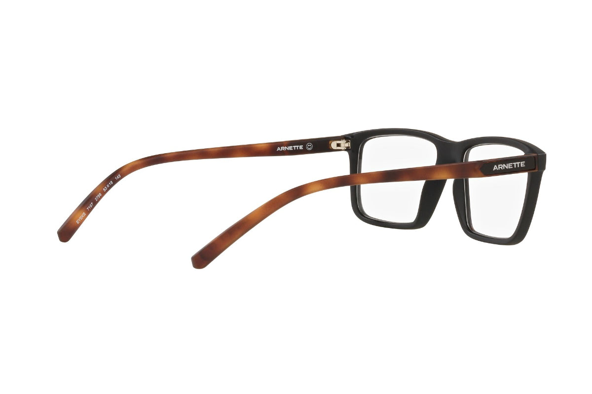 Lentes Ópticos Eyeke Matte Black Arnette Sustentable