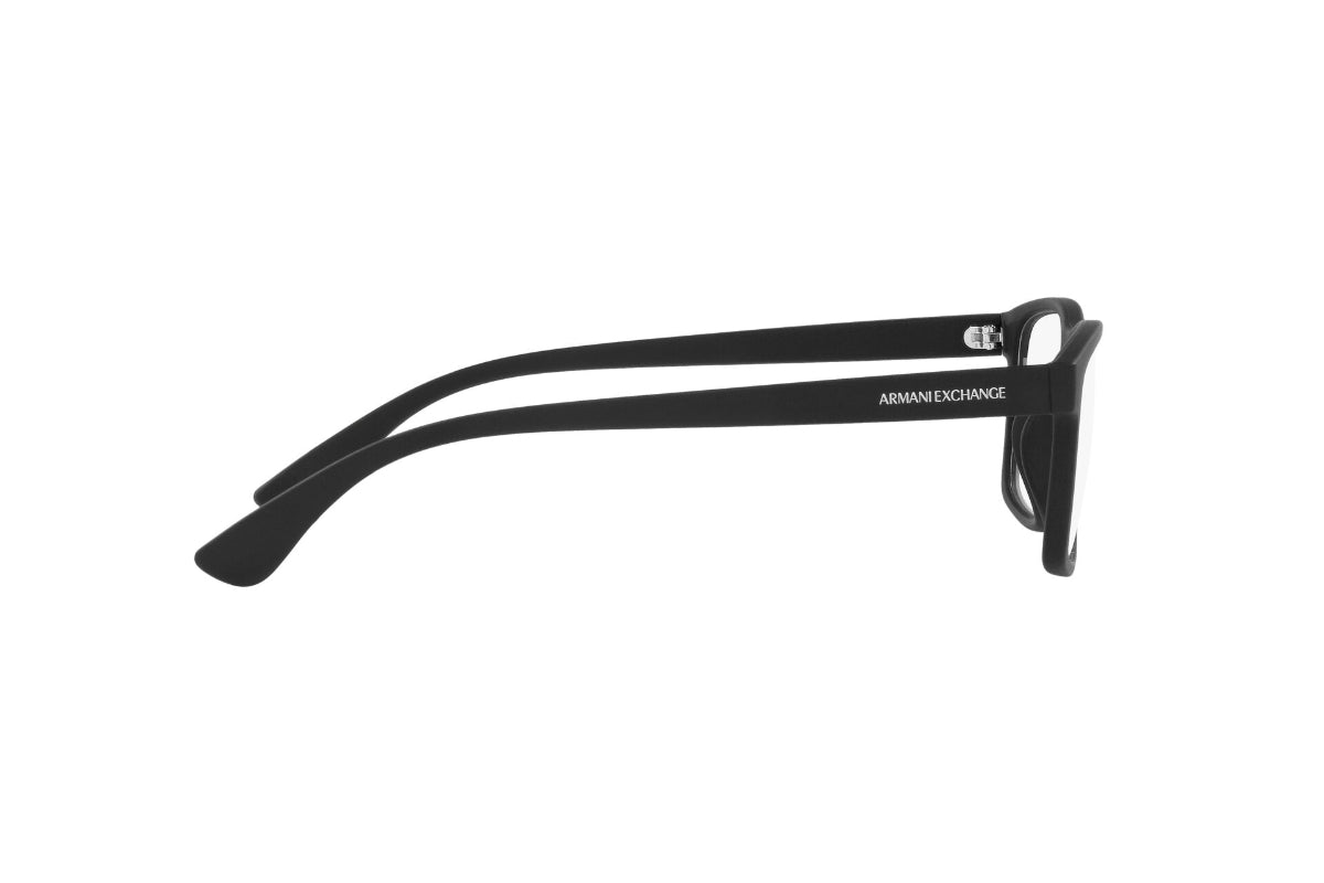Lentes Opticos Matte Black Exchange Armani Sustentable