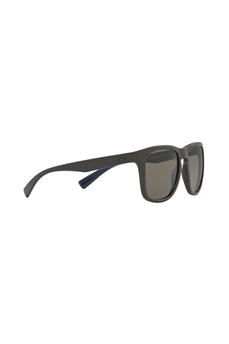 Lentes De Sol Matte Brown Exchange Armani