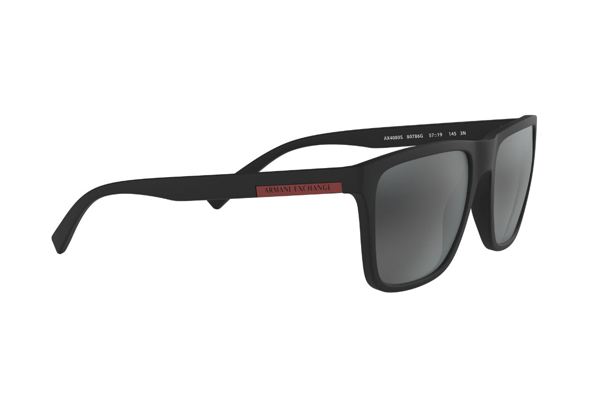Lentes de Sol Grey Mirror Armani Exchange Sustentable
