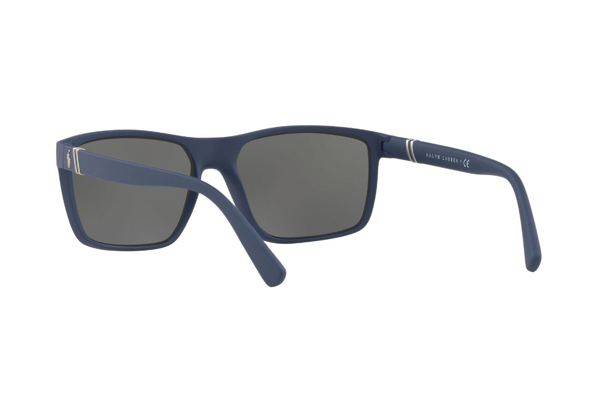 Lentes de Sol Matte Navy Blue Polo
