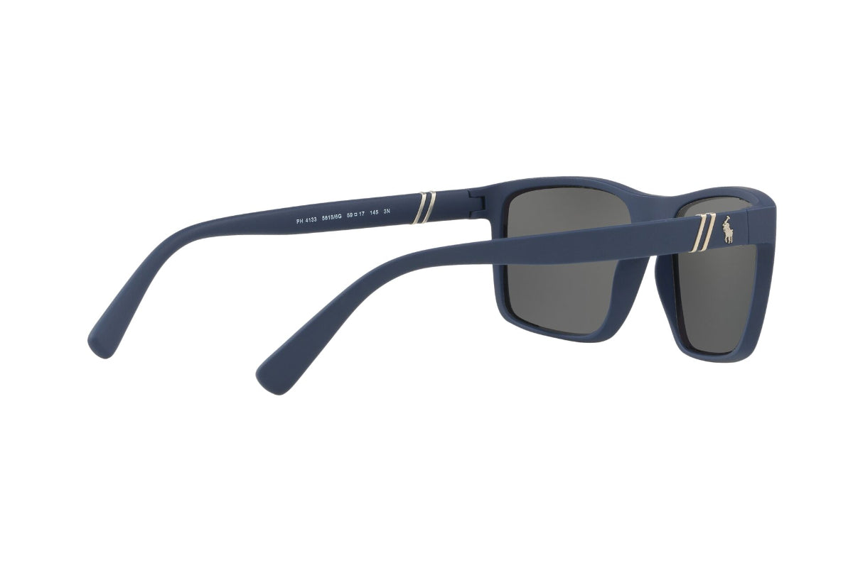 Lentes de Sol Matte Navy Blue Polo