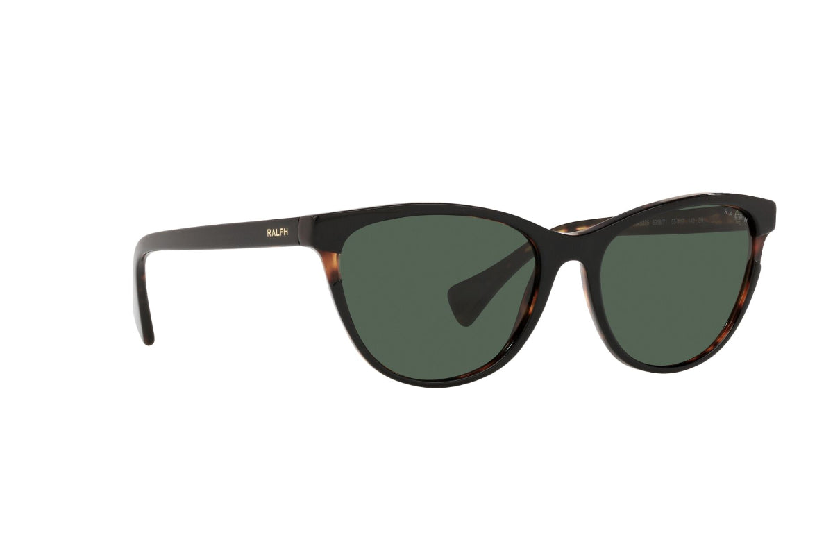 Lentes de Sol Shiny Black On Dark Havana Ralph