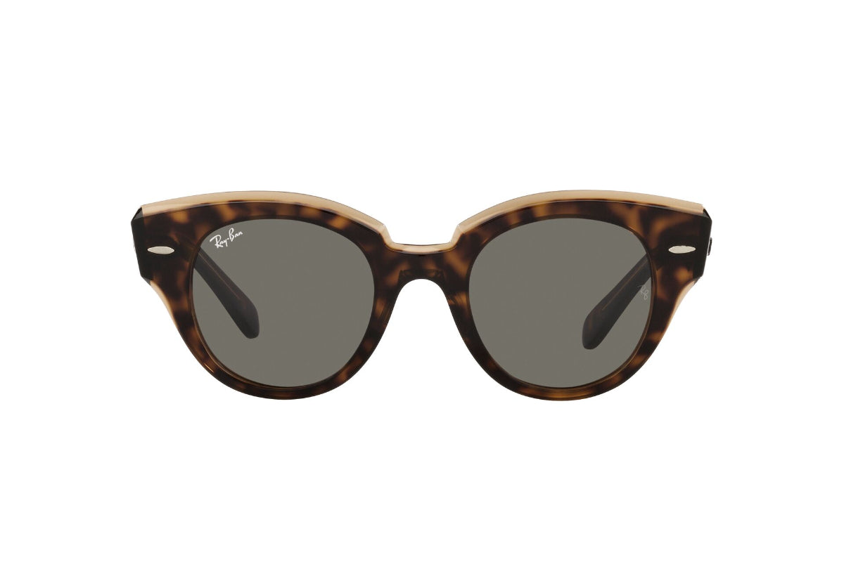 Lentes de Sol Roundabout Havana On Brown Ray Ban