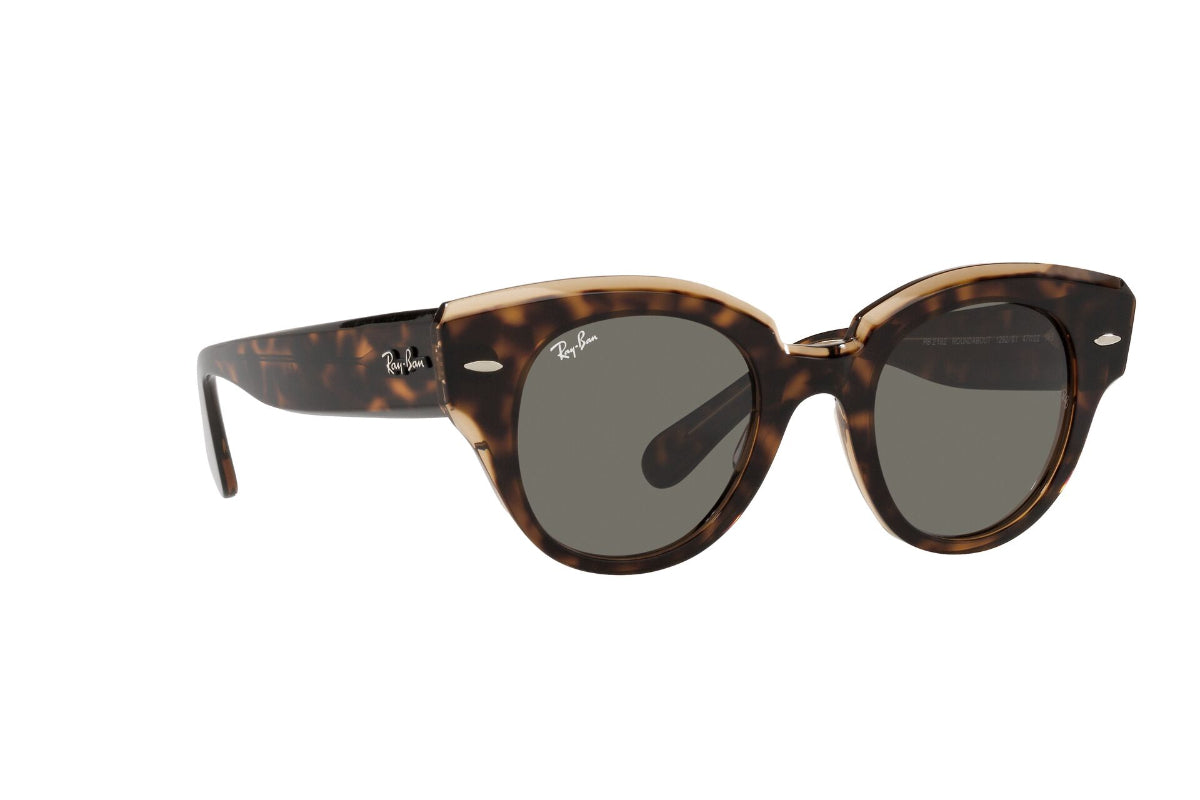 Lentes de Sol Roundabout Havana On Brown Ray Ban