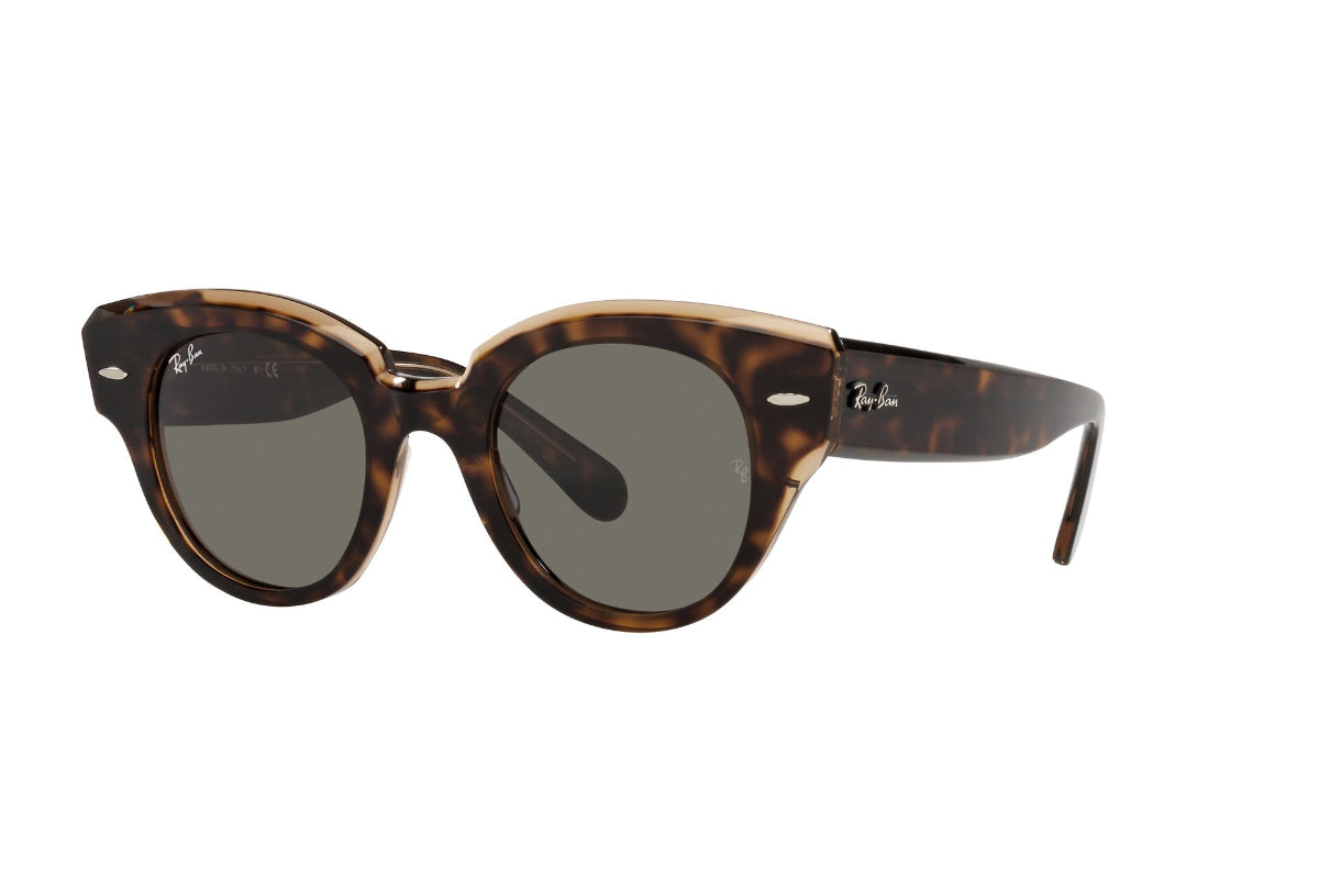 Lentes de Sol Roundabout Havana On Brown Ray Ban