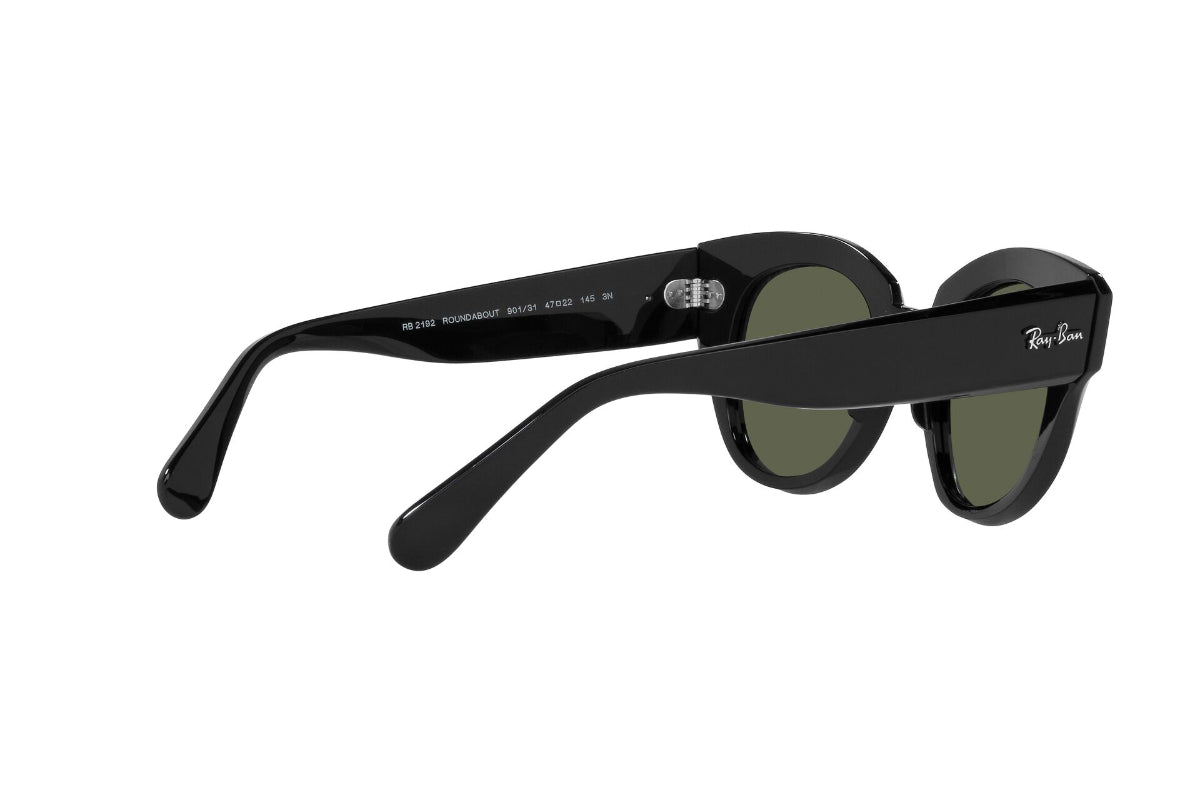 Lentes de Sol Roundabout Black Ray Ban