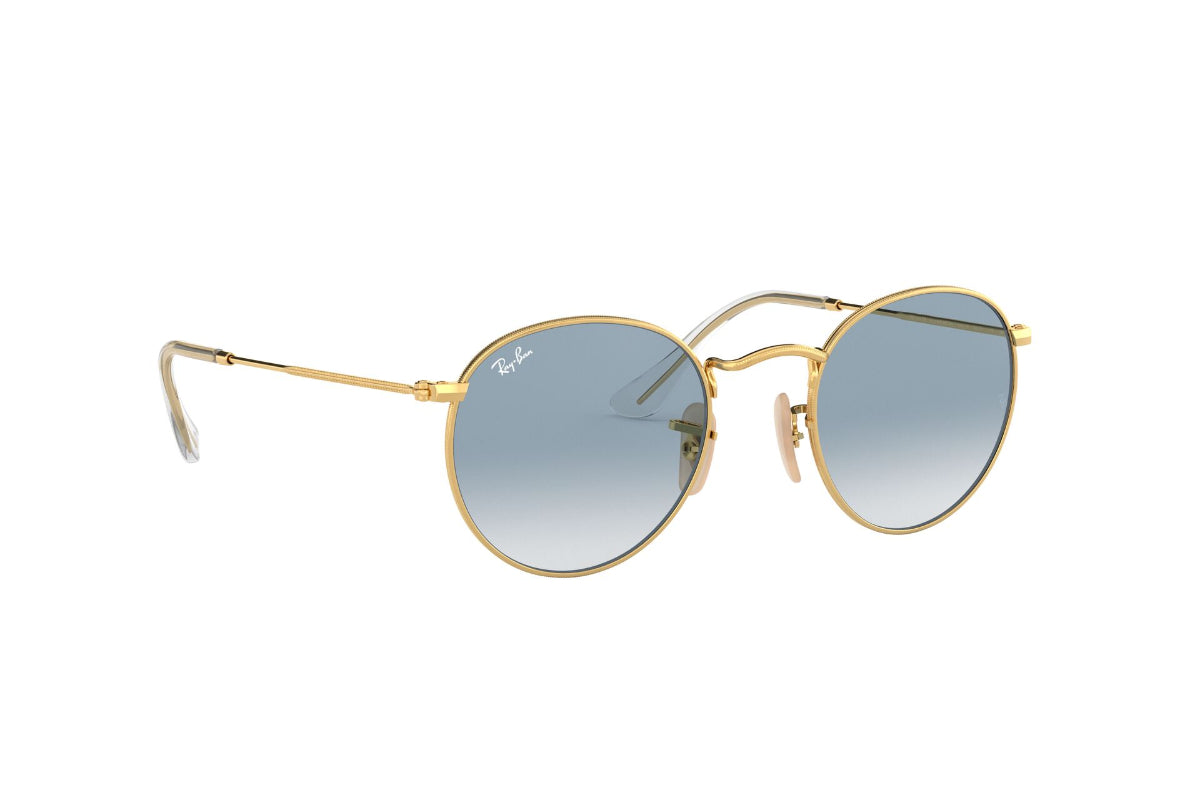 Lentes de Sol Round Flat Blue Gradient Ray-Ban
