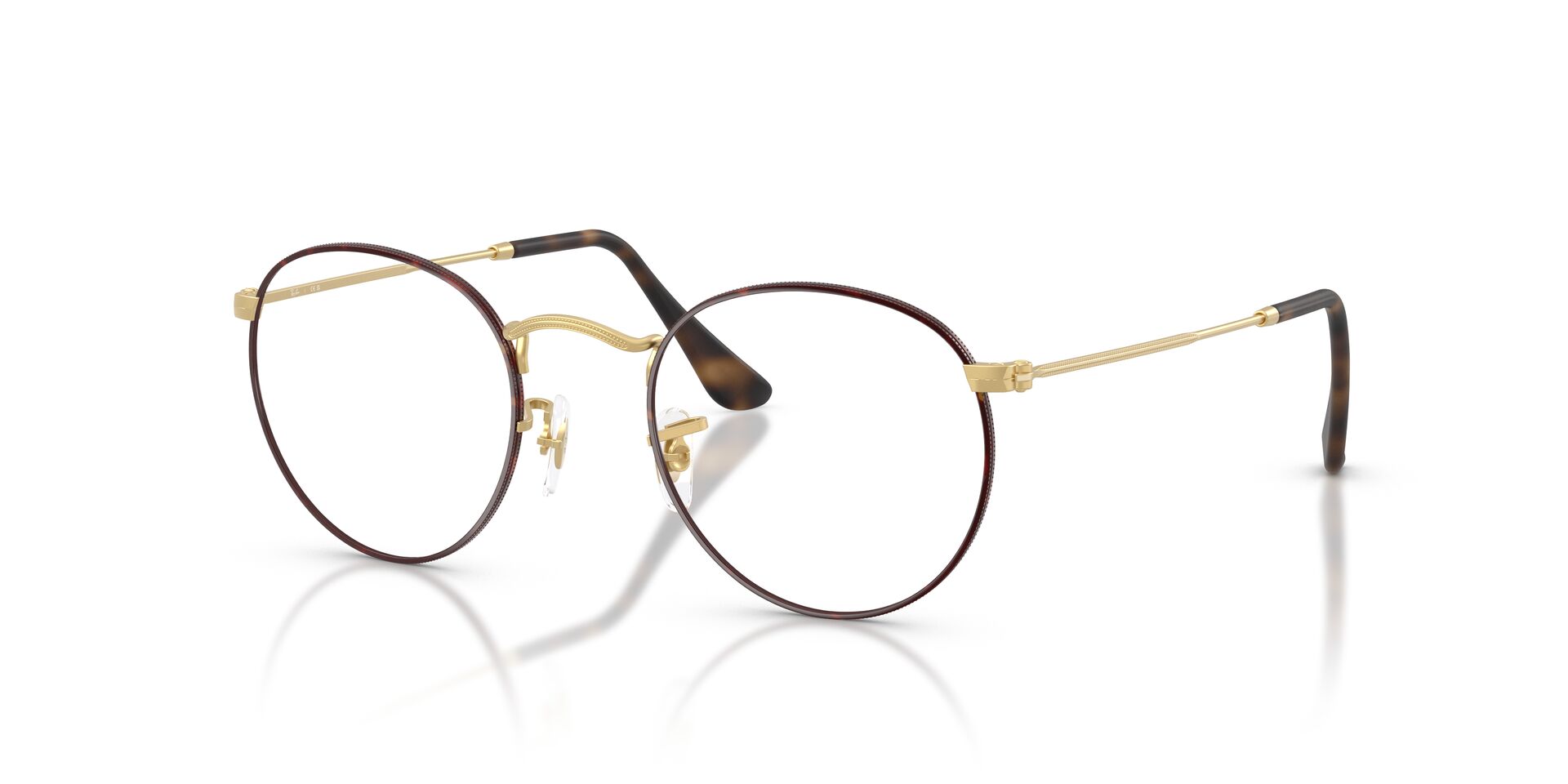 Ray-Ban Optical Lentes Ópticos Round Metal RX3447V