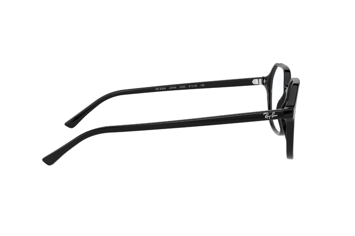 Lentes Ópticos John Black Ray-Ban