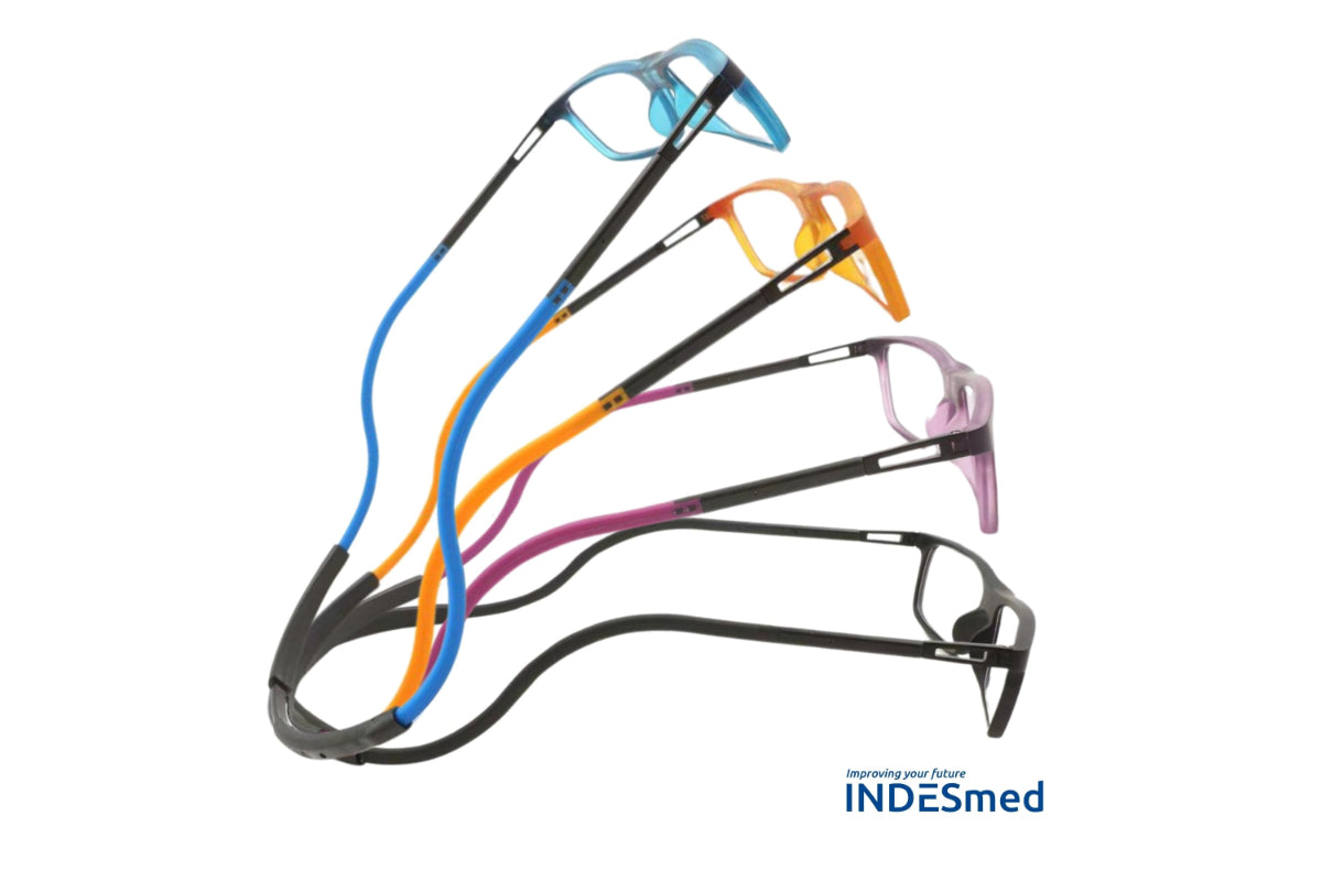 Lentes Ópticos con cierre Magnético Frontal Negro Indesmed