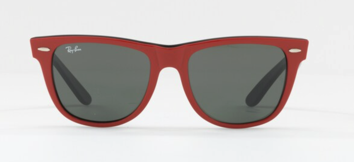 2 Lentes de repuesto para Ray-Ban RB2140 WAYFARER Verde medida 50