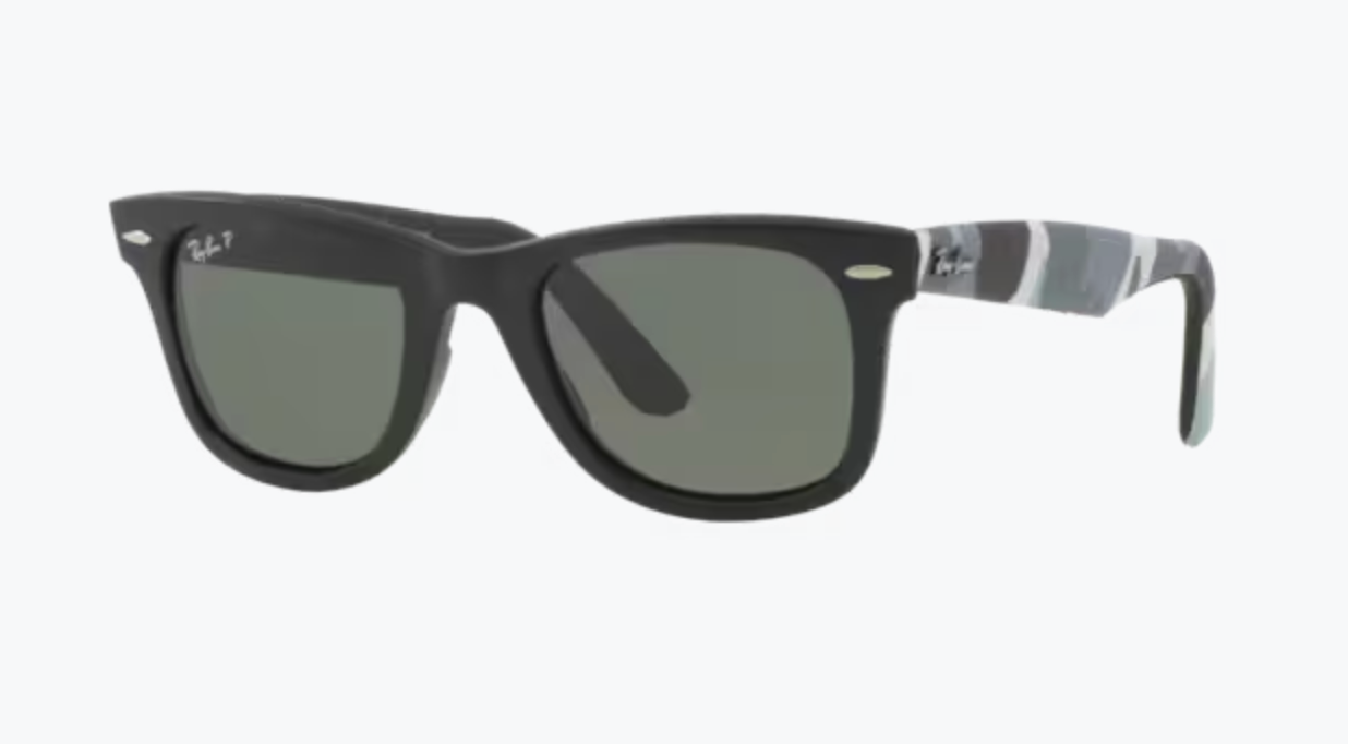 2 Lentes de repuesto para Ray-Ban RB2140 WAYFARER Verde G-15 Polarizado medida 50