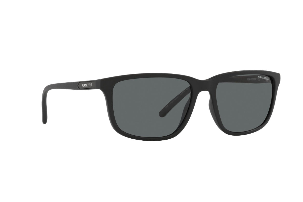 Lentes de Sol Pirx Matte Black Polarizados Arnette Sustentable