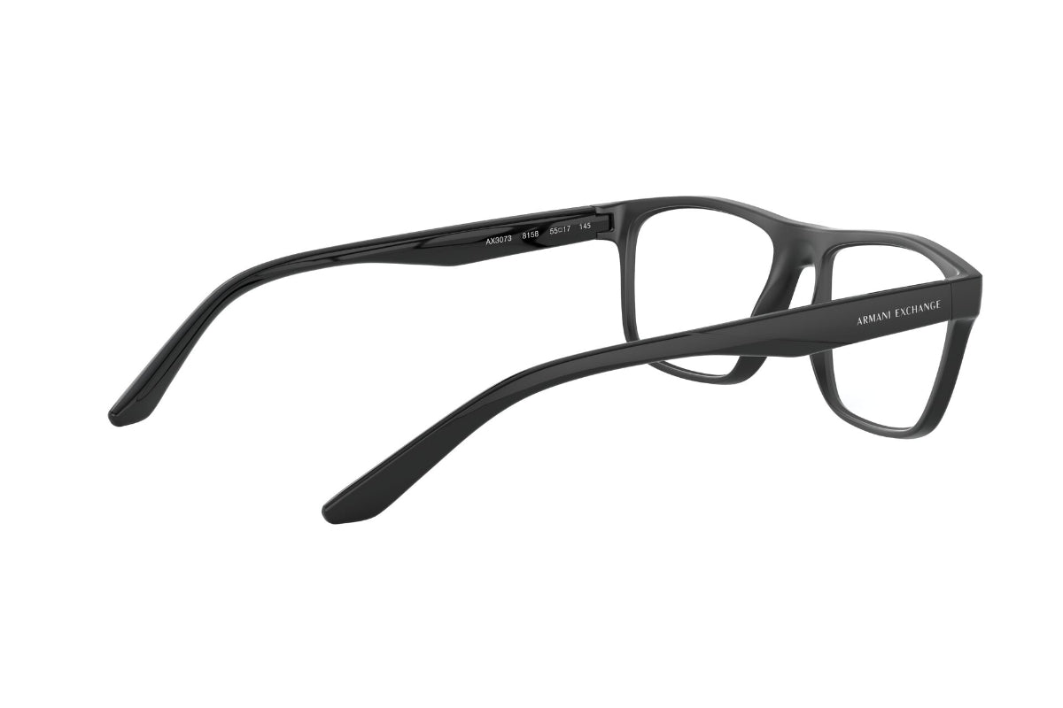 Lentes Ópticos Black Armani Exchange