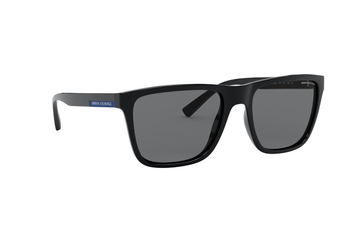Lentes de Sol Shiny Black Polarizado Armani Exchange