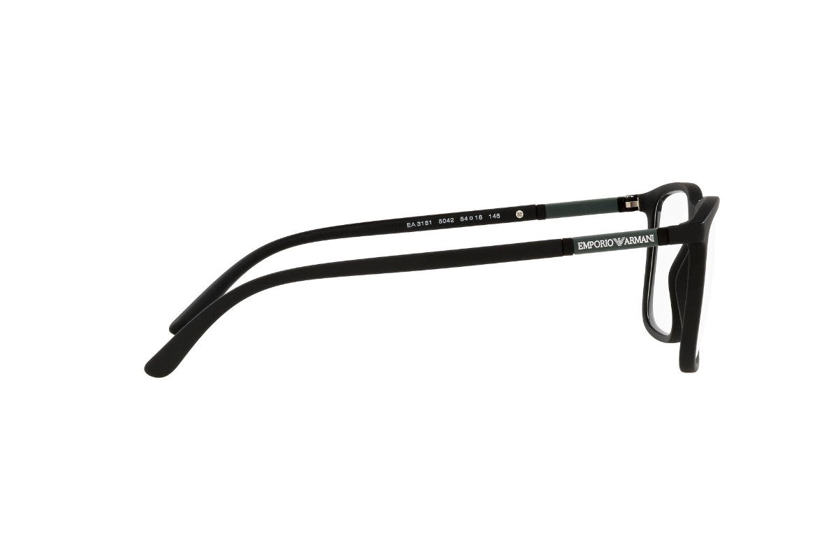 Lentes Ópticos Matte Black Emporio Armani