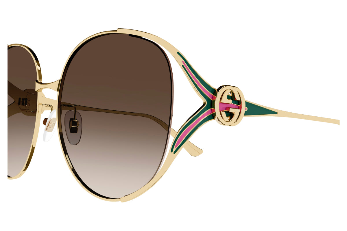 Gucci Lentes de Sol Degradados GG0225S