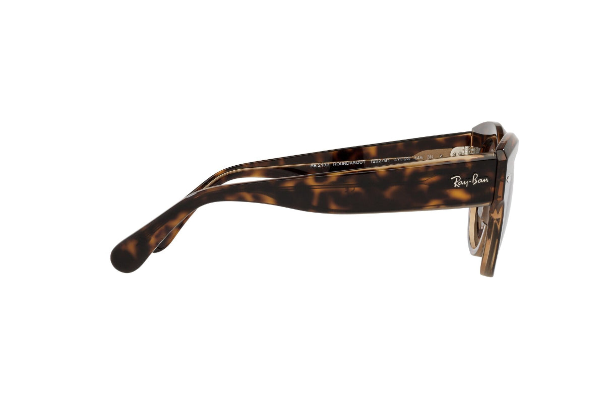 Lentes de Sol Roundabout Havana On Brown  Ray Ban