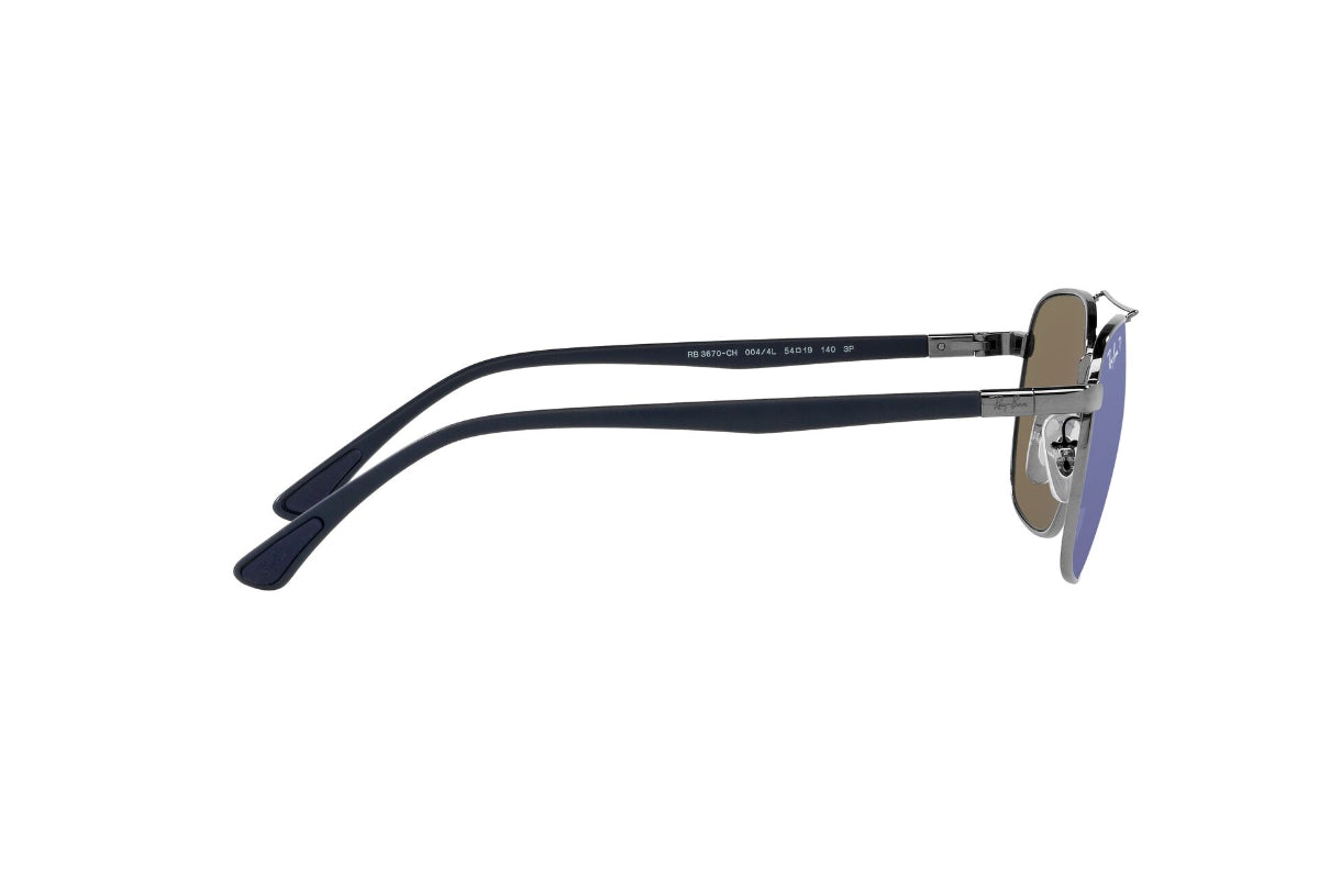 Lentes de Sol Gunmetal Polarizados Ray Ban